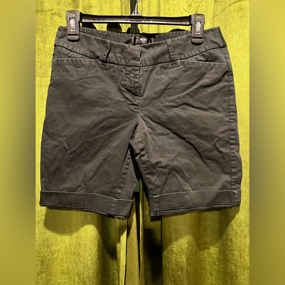 Mossimo Supply Co Black Bermuda Shorts